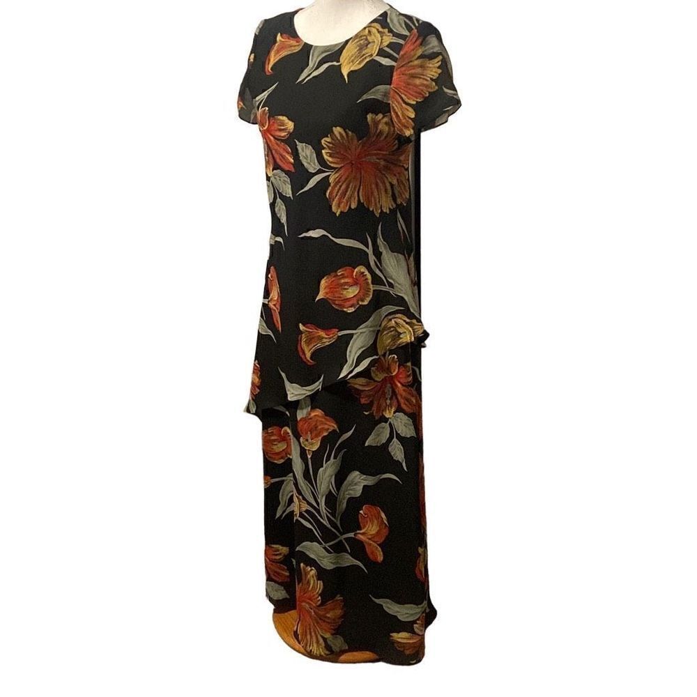 Jessica Howard Vintage Maxi Floral Dress